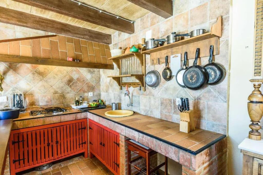 拉普埃夫拉德洛辛凡特斯Casa Cortijo En Dehesa Sierra Leon别墅 外观 照片